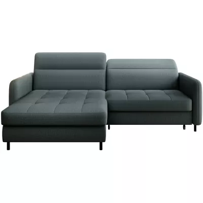 Elegantes Schlafsofa ZULEYKA – Petrol, linke Ecke