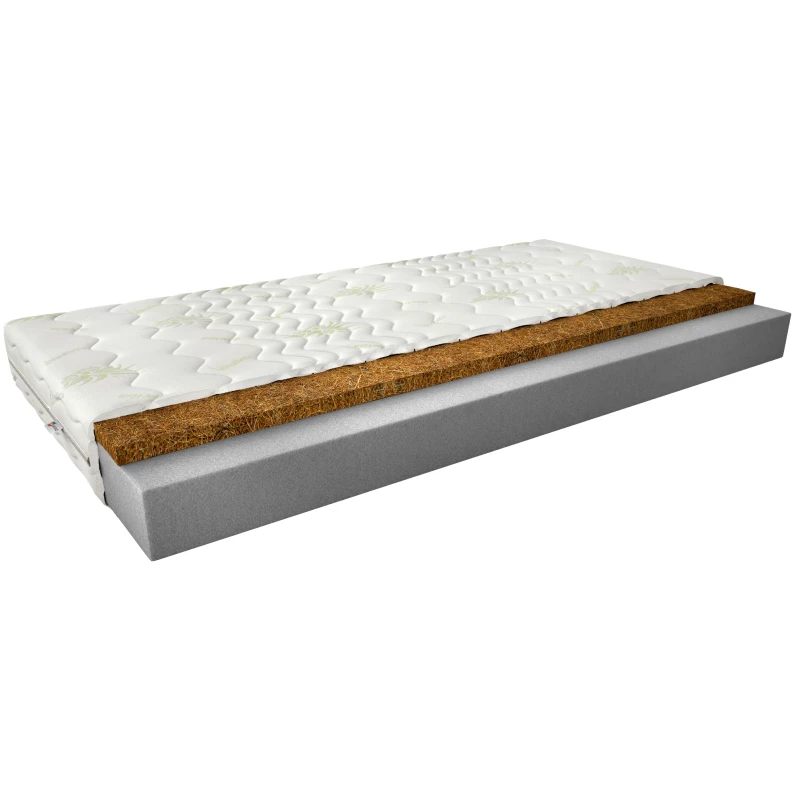 Schaumstoffmatratze mit Kokosmatte 180x200 ALECTRONA 2