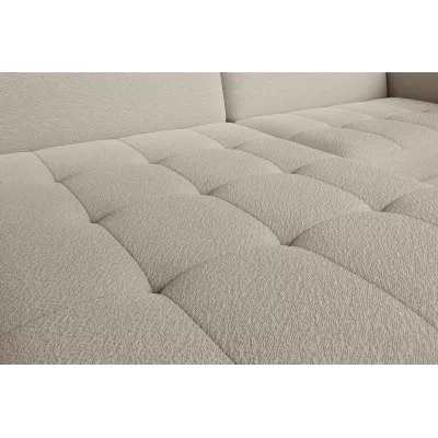 Elegantes Schlafsofa ZULEYKA – cremefarben, linke Ecke
