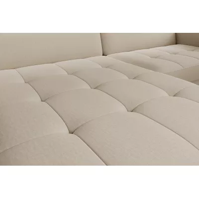 Elegantes Schlafsofa ZULEYKA – beige, linke Ecke