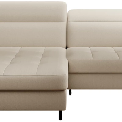 Elegantes Schlafsofa ZULEYKA – beige, linke Ecke