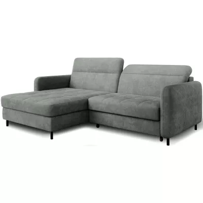 Elegantes Schlafsofa ZULEYKA – hellgrün, linke Ecke