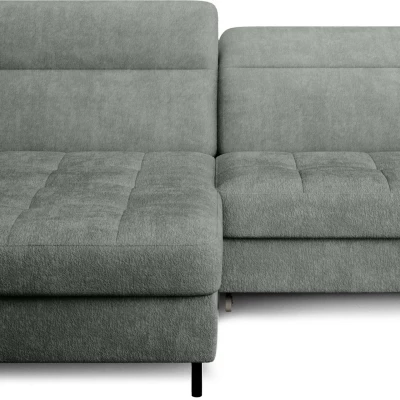 Elegantes Schlafsofa ZULEYKA – hellgrün, linke Ecke