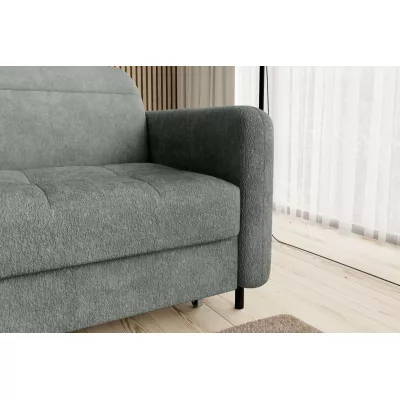 Elegantes Schlafsofa ZULEYKA – hellgrün, linke Ecke