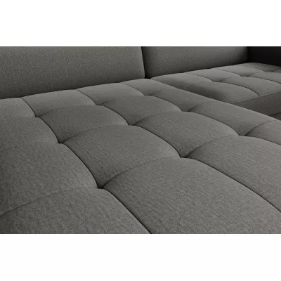 Elegantes Schlafsofa ZULEYKA – Graphit, linke Ecke