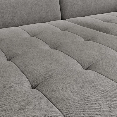 Elegantes Schlafsofa ZULEYKA - grau 2, linke Ecke