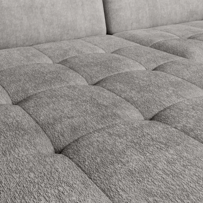 Elegantes Schlafsofa ZULEYKA - grau 3, linke Ecke