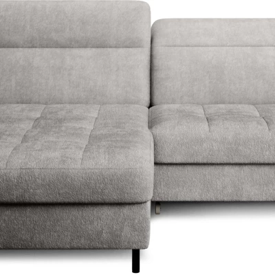 Elegantes Schlafsofa ZULEYKA - grau 3, linke Ecke