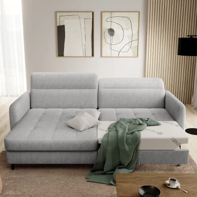 Elegantes Schlafsofa ZULEYKA - Esche, linke Ecke