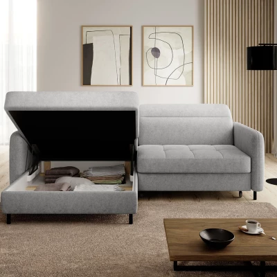 Elegantes Schlafsofa ZULEYKA - Esche, linke Ecke