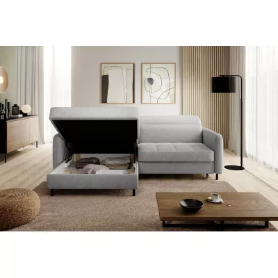 Elegantes Schlafsofa ZULEYKA - Esche, linke Ecke