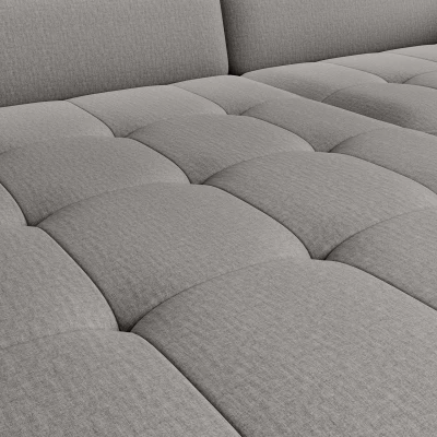 Elegantes Schlafsofa ZULEYKA - grau 1, linke Ecke
