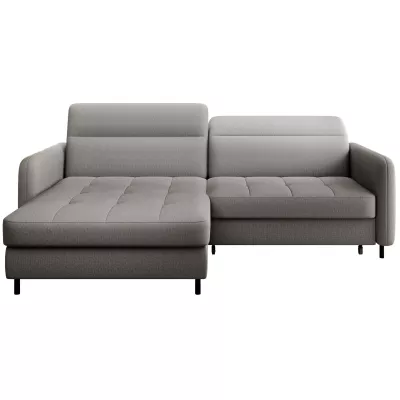 Elegantes Schlafsofa ZULEYKA - grau 1, linke Ecke