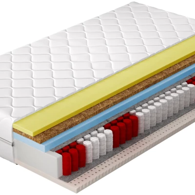 Thermoelastische Schaumstoffmatratze mit Latex 160x200 NAUSICA 1
