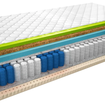 Thermoelastische Schaumstoffmatratze mit Latex 200x200 NAUSICA 3