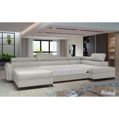SAGE U-förmige Sofagarnitur – hellbeige, echtes Design