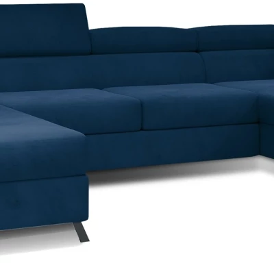 U-förmiges Sofa SAGE - blau, rechte Ausführung