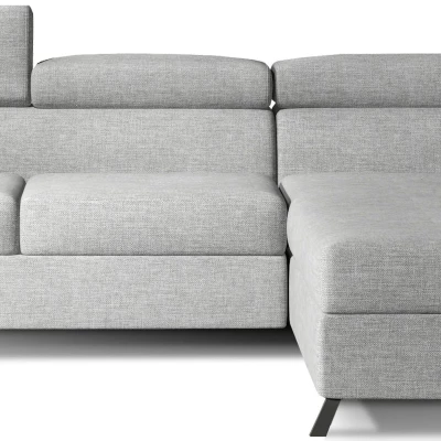 Ecksofa mit Stauraum ZIVEN - Esche, rechte Ecke