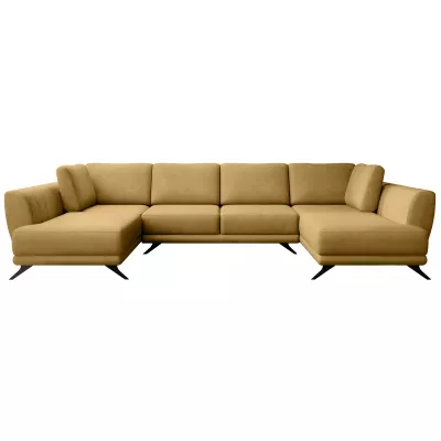 ALARION U-förmiges Schlafsofa - gelb