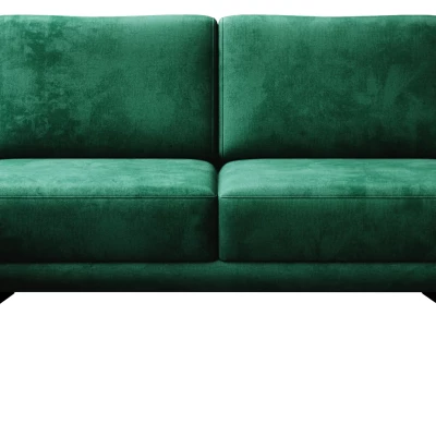 ALARION U-förmiges Schlafsofa – Flaschengrün