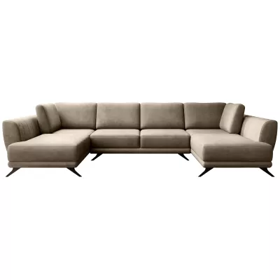 ALARION U-förmiges Schlafsofa - beige