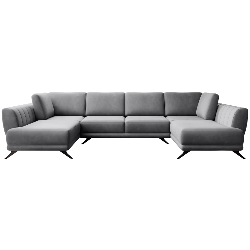 ALARION U-förmiges Schlafsofa - grau 5