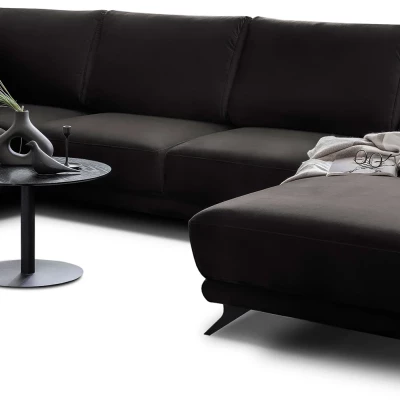 ALARION U-förmiges Schlafsofa – Anthrazit