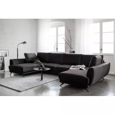 ALARION U-förmiges Schlafsofa – Anthrazit