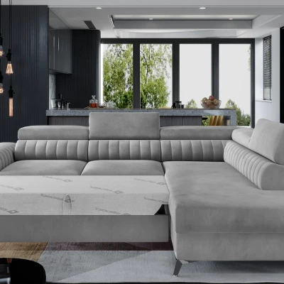 Ecksofa für das Wohnzimmer MELISENDE - Esche, rechte Ecke