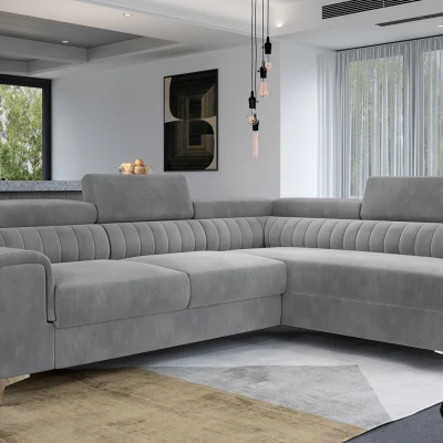 Ecksofa für das Wohnzimmer MELISENDE - Esche, rechte Ecke