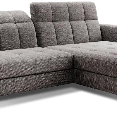 Stilvolle Ecksofa-Garnitur AZARI – dunkelbeige, rechte Ecke