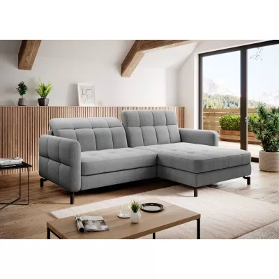 Stilvolle Ecksofa-Garnitur AZARI – Esche, rechte Ecke