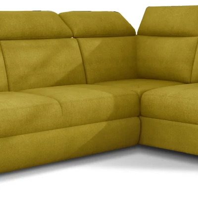 Eckschlafsofa ANOUK - gelb, rechte Ecke