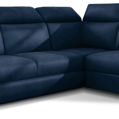 Eckschlafsofa ANOUK - blau, rechte Ecke
