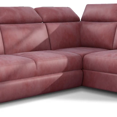 Eckschlafsofa ANOUK - rosa, rechte Ecke