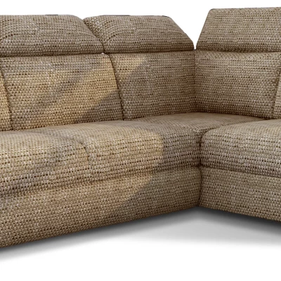 Eckschlafsofa ANOUK – dunkelbeige, rechte Ecke