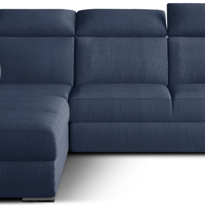Eckschlafsofa ANOUK – dunkelblau, linke Ecke