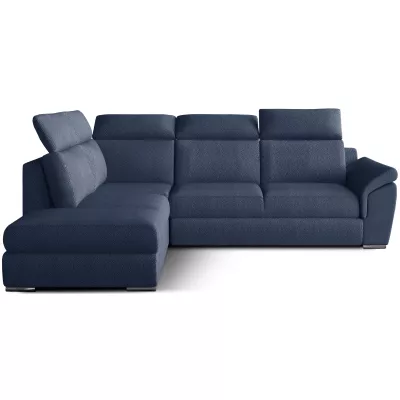 Eckschlafsofa ANOUK – dunkelblau, linke Ecke
