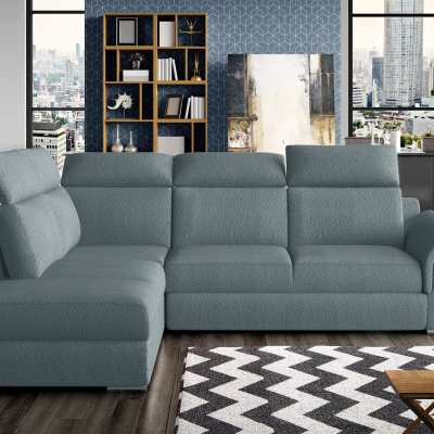 Eckschlafsofa ANOUK - grau 2, linke Ecke