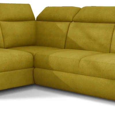 Eckschlafsofa ANOUK - gelb, linke Ecke