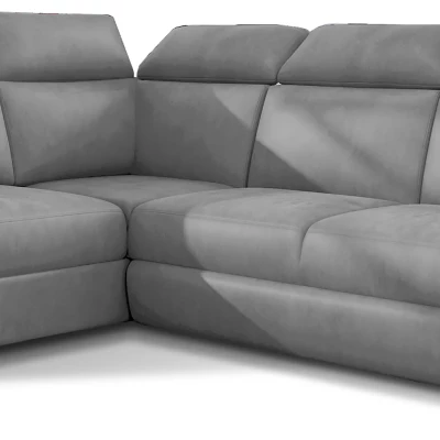 Eckschlafsofa ANOUK - grau 1, linke Ecke