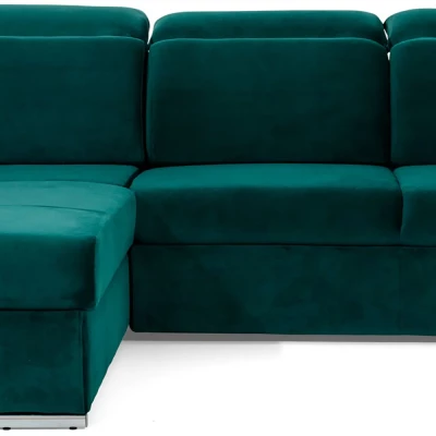Eckschlafsofa ANOUK - grün, linke Ecke