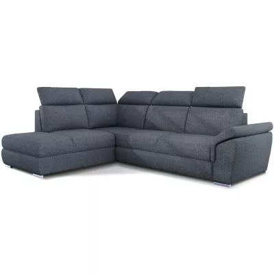 Eckschlafsofa ANOUK – dunkelgrau, linke Ecke