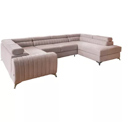 Große Sofagarnitur für U VESPERA – hellrosa, echtes Design