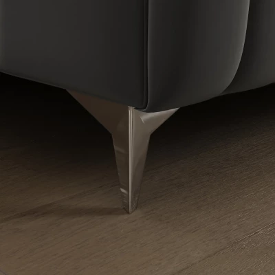 Große Sofagarnitur für U VESPERA – hellgrau, echtes Design