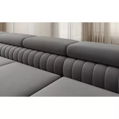 Große Sofagarnitur für U VESPERA – Anthrazit, echtes Design