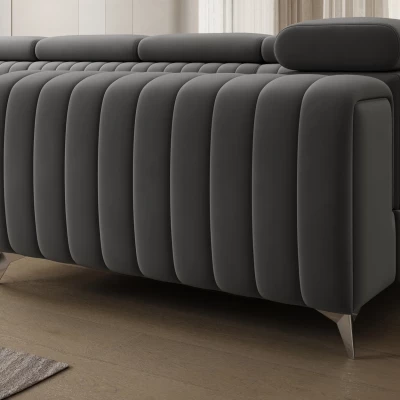 Große Sofagarnitur für U VESPERA – Anthrazit, echtes Design