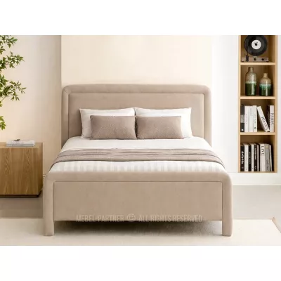 Polsterbett 140x200 JAKUBA - beige