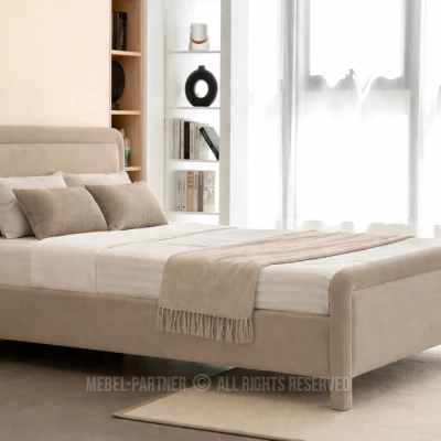Polsterbett 140x200 JAKUBA - beige