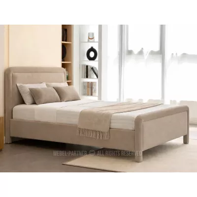 Polsterbett 140x200 JAKUBA - beige